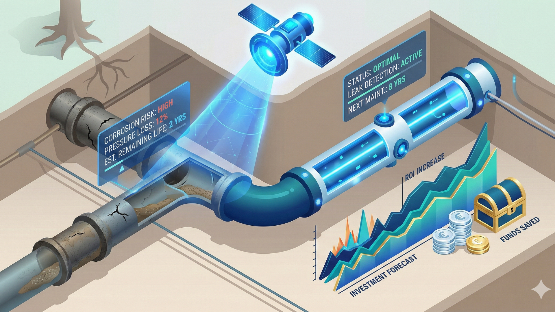 AI-agentti Vesilaitoksen uusi analyytikko vesiverkosto